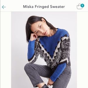 Miska Fringed Sweater